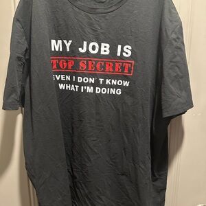 Men’s novelty/funny T shirt 4X